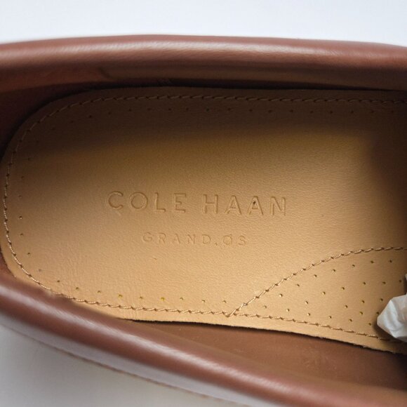 Cole Haan Santa Barbara Loafers Mens Size 9M Harvest Brown Leather Slip On - Picture 6 of 9